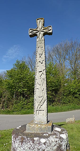Studland village cross