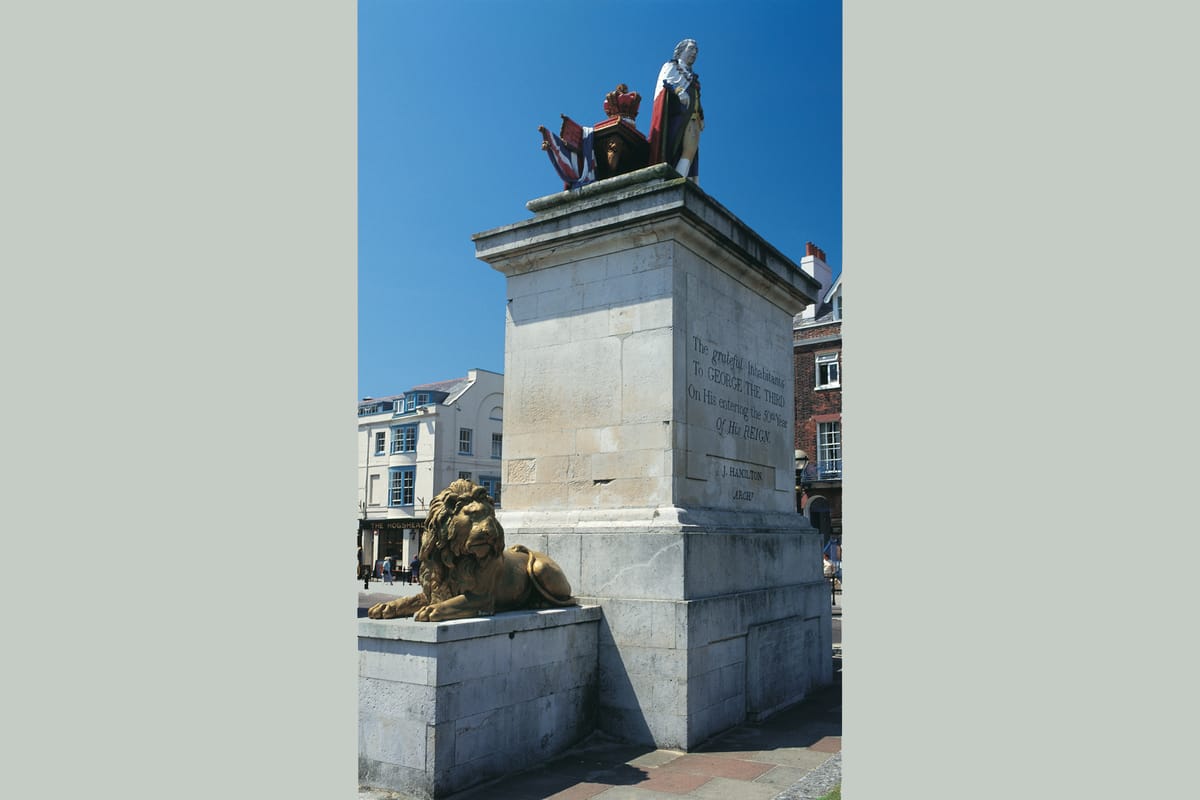 George III statue, Weymouth